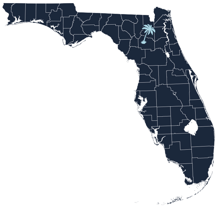 ECC Areas Gainesville Map